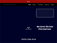 Tablet Screenshot of jaxpilots.com